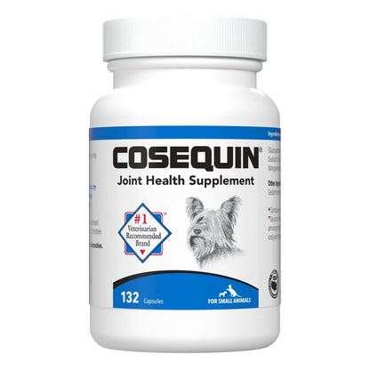 Nutramax Cosequin Suplemento Articular Para Perros Y Gatos Pequeños Con Glucosamina 132 Cápsulas