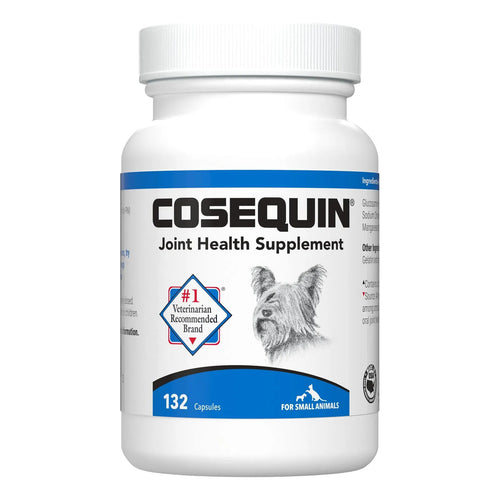 Nutramax Cosequin Suplemento Articular Para Perros Y Gatos Pequeños Con Glucosamina 132 Cápsulas