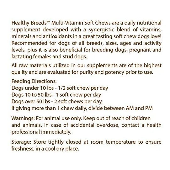 Multivitaminico Masticable Para Bulldog Frances 180 Tabletas Importado Usa