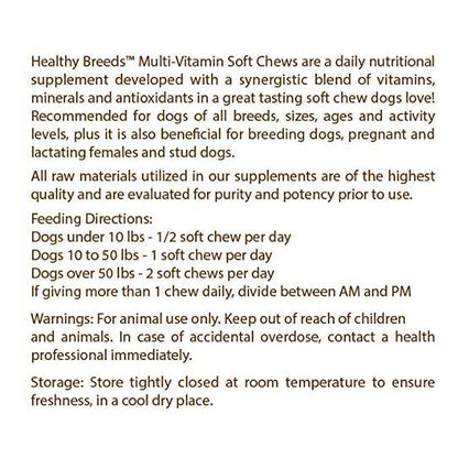Multivitaminico Masticable Para Bulldog Frances 180 Tabletas Importado Usa