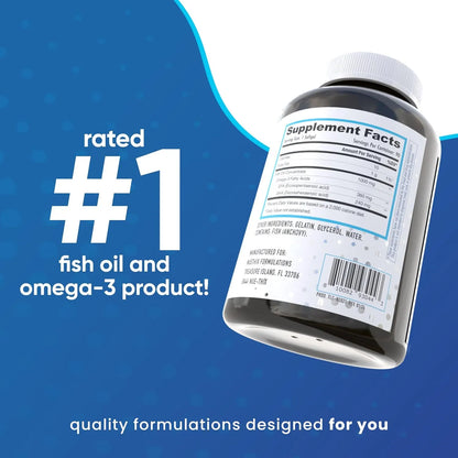 Aceite De Pescado Omega 3 EPA DHA Ultra Concentrado 90 Cápsulas Suplemento Dietético