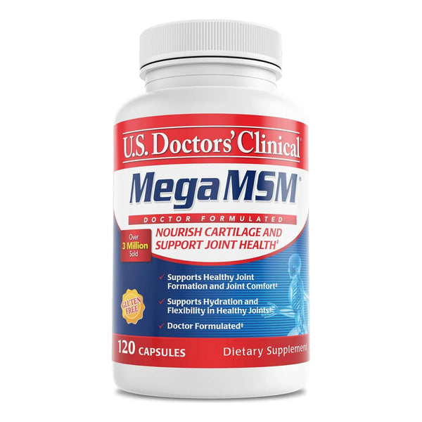 Suplemento Articular MSM Con Colageno Y Vitamina C 120 Capsulas