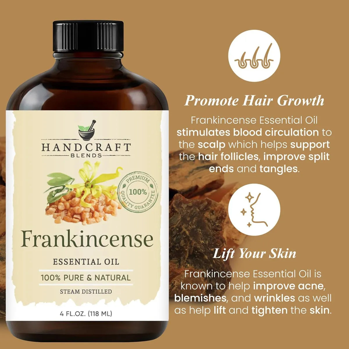 Frankincense Aceite De Incienso 100% Puro Y Natural 118 Ml - Imagen 7