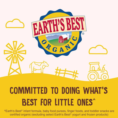 Leche Maternizada Orgánica Con Hierro Earths Best Para Bebés 400g Nutrición Completa
