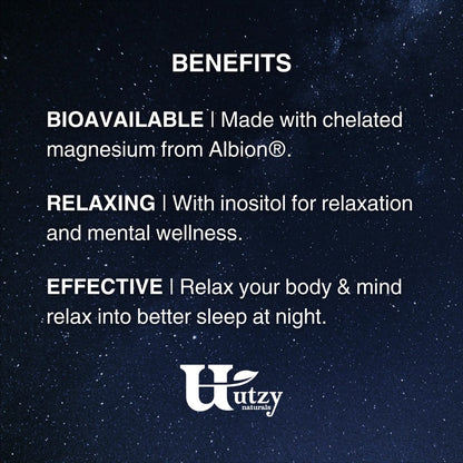 Bebida De Magnesio E Inositol Sabor Fresa 30 Porciones Relajación Muscular y Mental