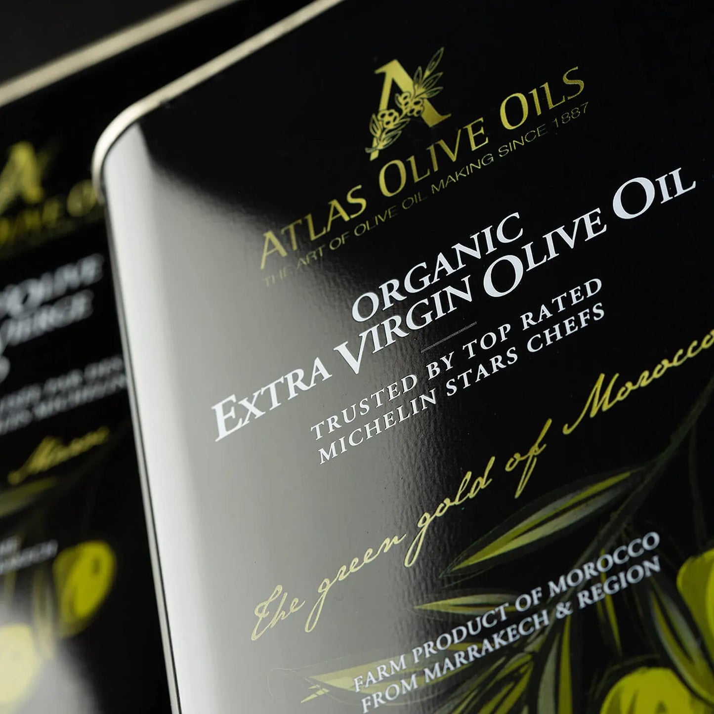 Aceite De Oliva Extra Virgen Orgánico Atlas Marruecos 500 Ml Prensado En Frío