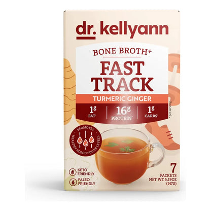 Caldo De Huesos Fast Track Con Colágeno Hidrolizado 7 Porciones Keto Paleo