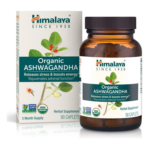 Ashwagandha Organico 670 Mg 90 Capsulas Alivio Estrés Certificado USDA
