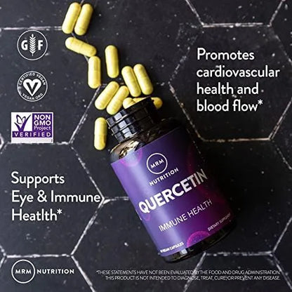 Quercetina 500 Mg Pura QU995 Antioxidante Salud Inmune Y Cardiovascular