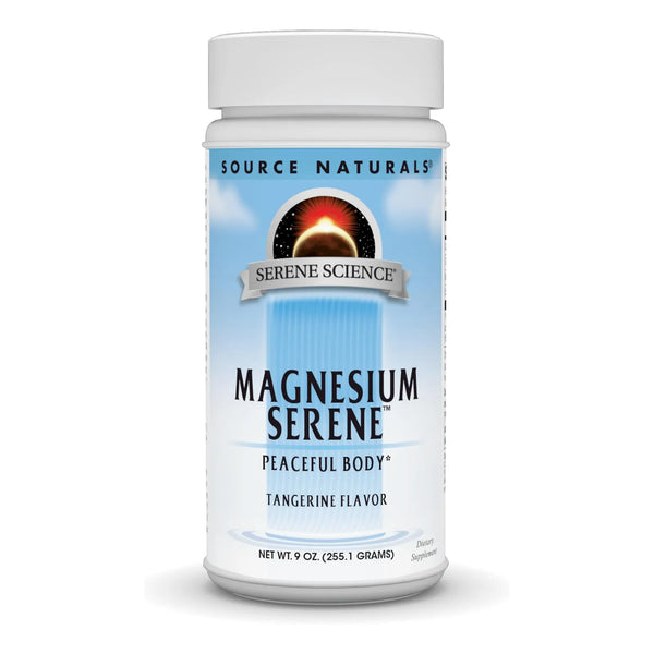 Polvo De Magnesio Sabor Mandarina 255 Gr Serene Science Cuerpo Pacifico