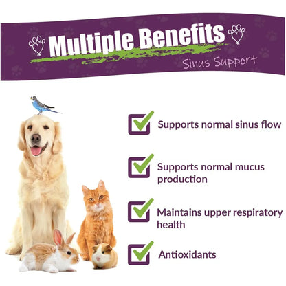 Suplemento Hierbas Mascotas Pet C C Para Senos Nasales Y Salud Respiratoria