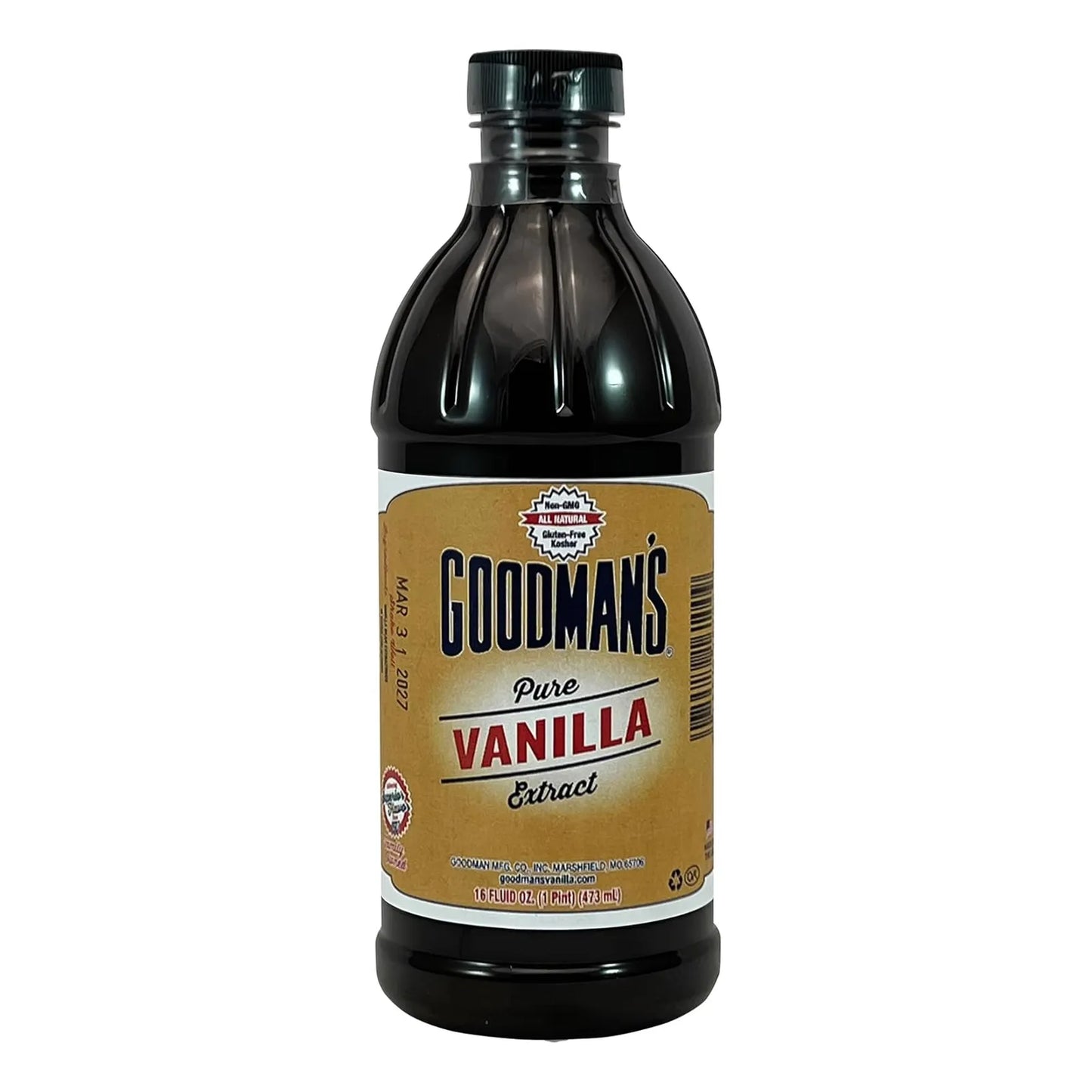 Extracto Puro De Vainilla Bourbon Madagascar 118 Ml Sin Gluten Y Kosher