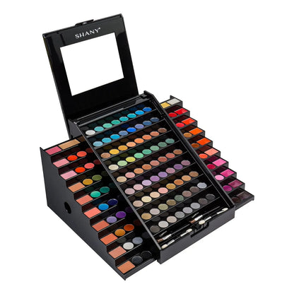 Kit De Maquillaje Completo Shany Con 72 Sombras 28 Labiales Y Mas