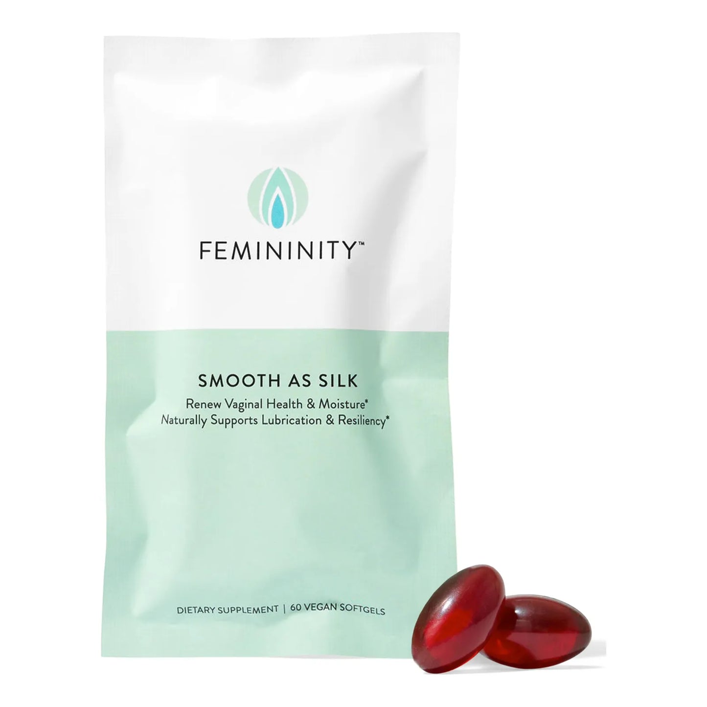 Recambio Suave Como Seda Para Sequedad Vaginal 60 Capsulas Aceite Espino Amarillo Omega 7