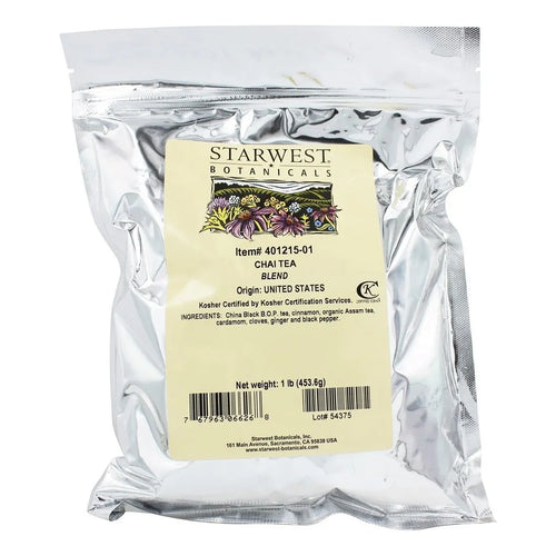 Té Chai Orgánico Aromático 100 Gramos Mezcla Especias Natura Importado Estados Unidos