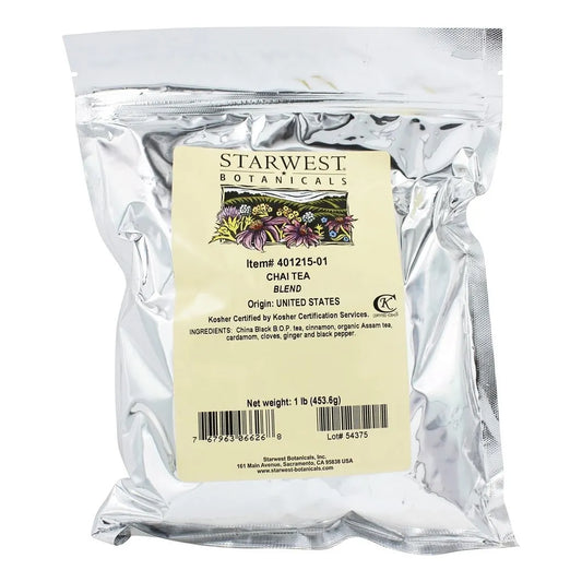 Té Chai Orgánico Aromático 100 Gramos Mezcla Especias Natura Importado Estados Unidos