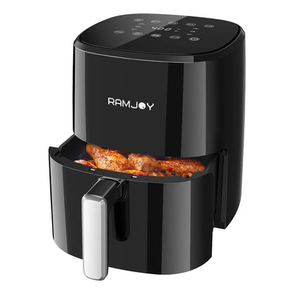 Freidora De Aire 3.8 Cuartos 8 En 1 Cocina Saludable Y Rapida