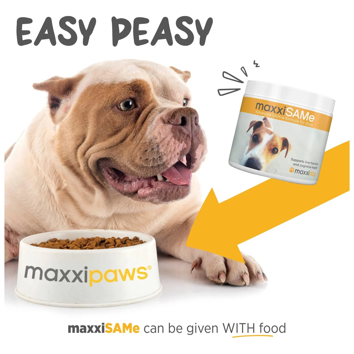 Suplemento Hepatico Y Cognitivo Para Perros MaxxiSAMe 5.3 Onzas