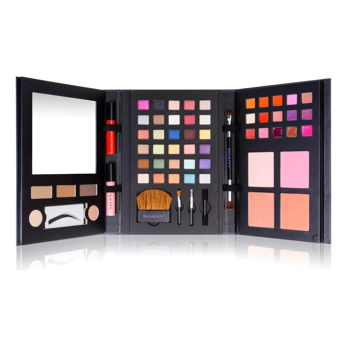 Luxe Book Juego De Maquillaje Todo En Uno 30 Sombras 15 Labiales Kit Viaje