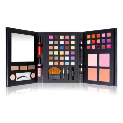 Luxe Book Juego De Maquillaje Todo En Uno 30 Sombras 15 Labiales Kit Viaje