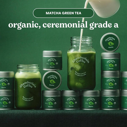 Polvo De Té Verde Matcha Ceremonial Japonés Orgánico 30 Gram Energía Natural Y Antioxidantes