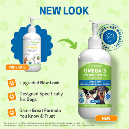 Aceite De Pescado Omega 3 Para Perros Salud Articular Piel Brillante