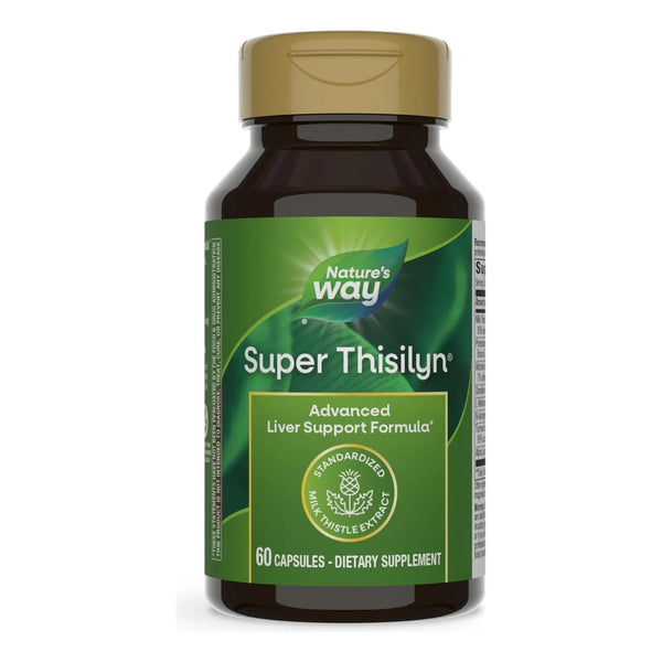 Fórmula Avanzada De Apoyo Hepático Nature's Way Super Thisilyn 60 Cápsulas