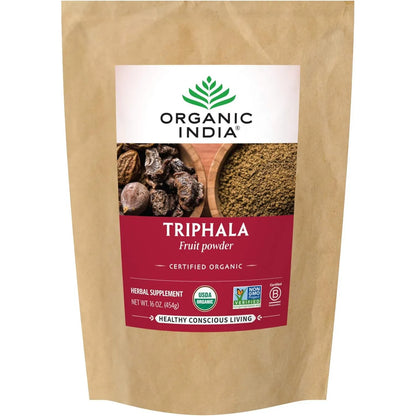 Triphala Organica Con Amla Bibhitaki Haritaki Apoyo Digestivo Y Colon