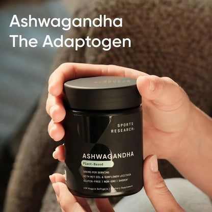 Cápsulas Blandas Ashwagandha Con Aceite De Coco MCT Para Relajación Y Sueño 60 Unidades