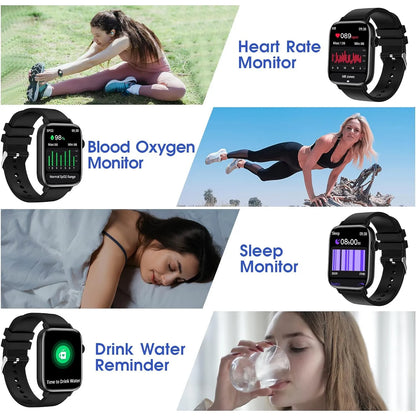 Reloj Inteligente 1.9 Pulgadas Con Llamadas Monitoreo Cardiaco Y 25 Modos Deportivos