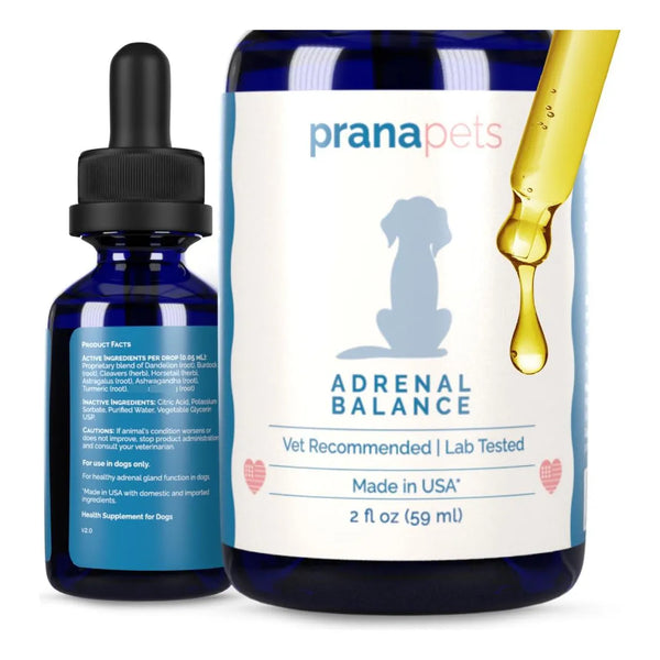 Equilibrio Suprarrenal Natural Para Perros Alivia Síntomas Cushing Fórmula Herbal