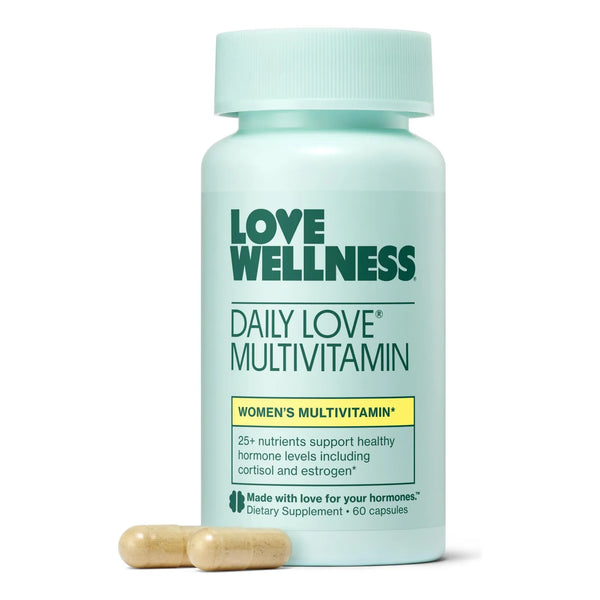 Daily Love Multivitaminico Para Mujeres 60 Capsulas Apoyo Inmunidad Y Hormonal