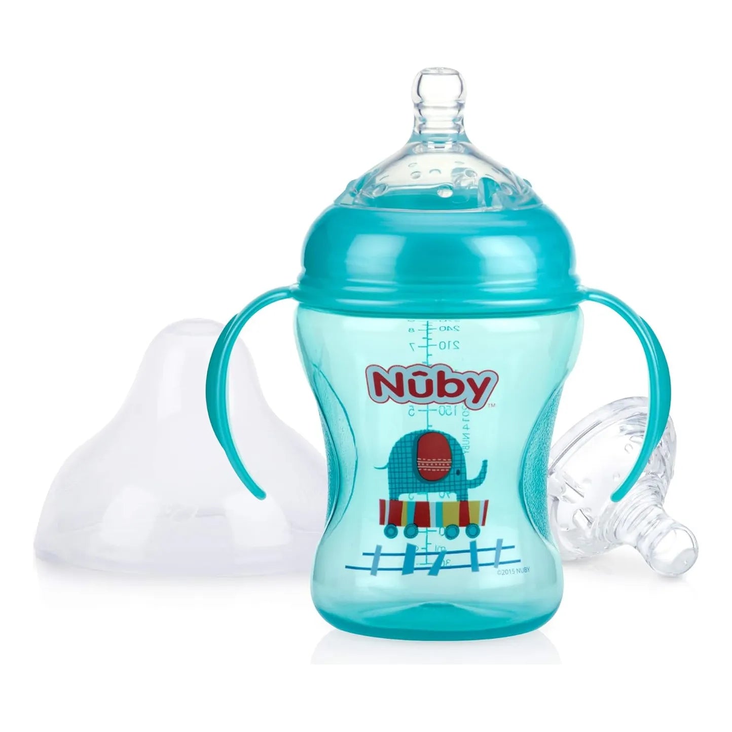 Nuby Enfermera Antigoteo Cuello Ancho Botella Taza Sorber Pa