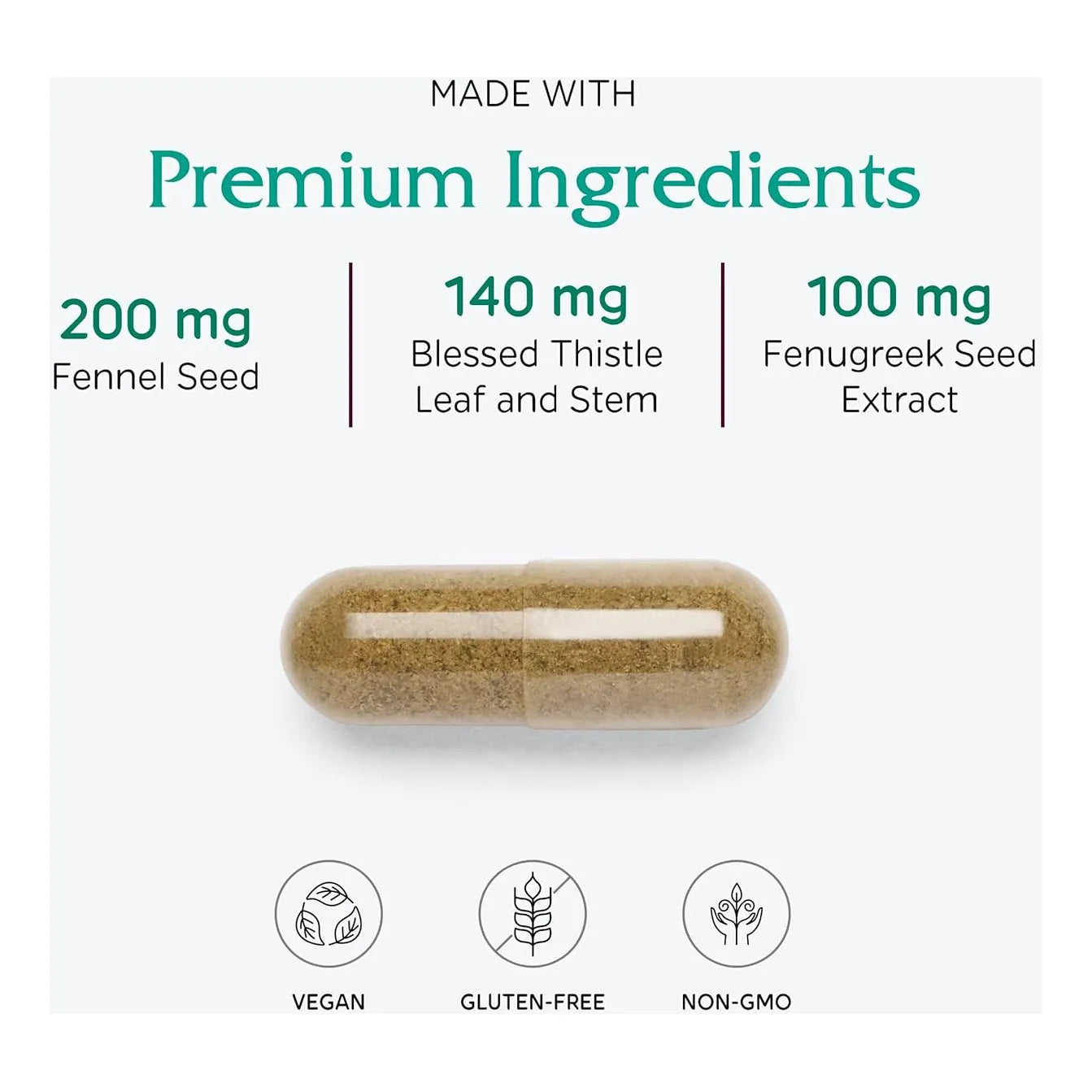 Mezcla Natural De Lactancia Aumenta Producción De Leche Materna Vitanica LactationBlend