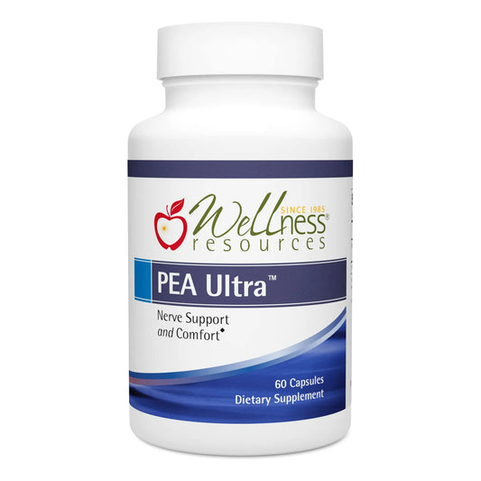 Guisante Ultra Con Levagen 300 Mg Palmitoiletanolamida Alta Absorción 60 Cápsulas