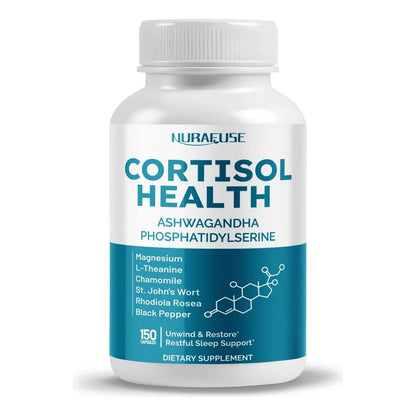 Cortisol Health Ashwagandha Suplemento 15 En 1 Con Fosfatidilserina Y Magnesio