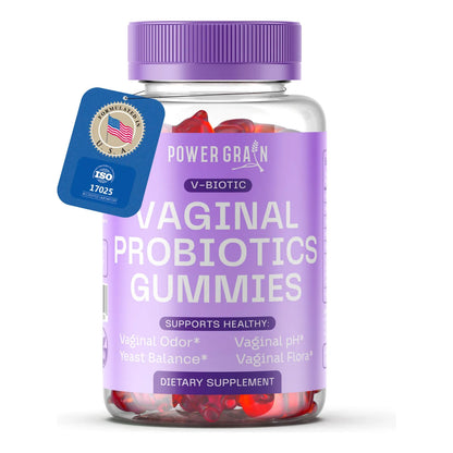 Gomitas Probióticas Para Mujeres Sabor Frambuesa 60 Unidades