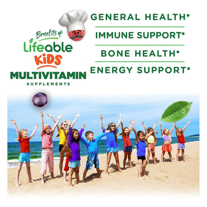 Multivitamínico Infantil Gomitas De Hierro 90 Unidades Sabor Delicioso