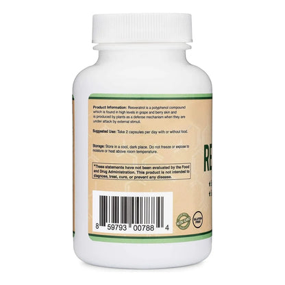 Resveratrol Extra Potencia 120 Cap - Imagen 2