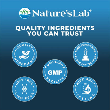 L Teanina 200 Mg NatureS Lab 60 Capsulas Calma Relajacion Enfoque Mental