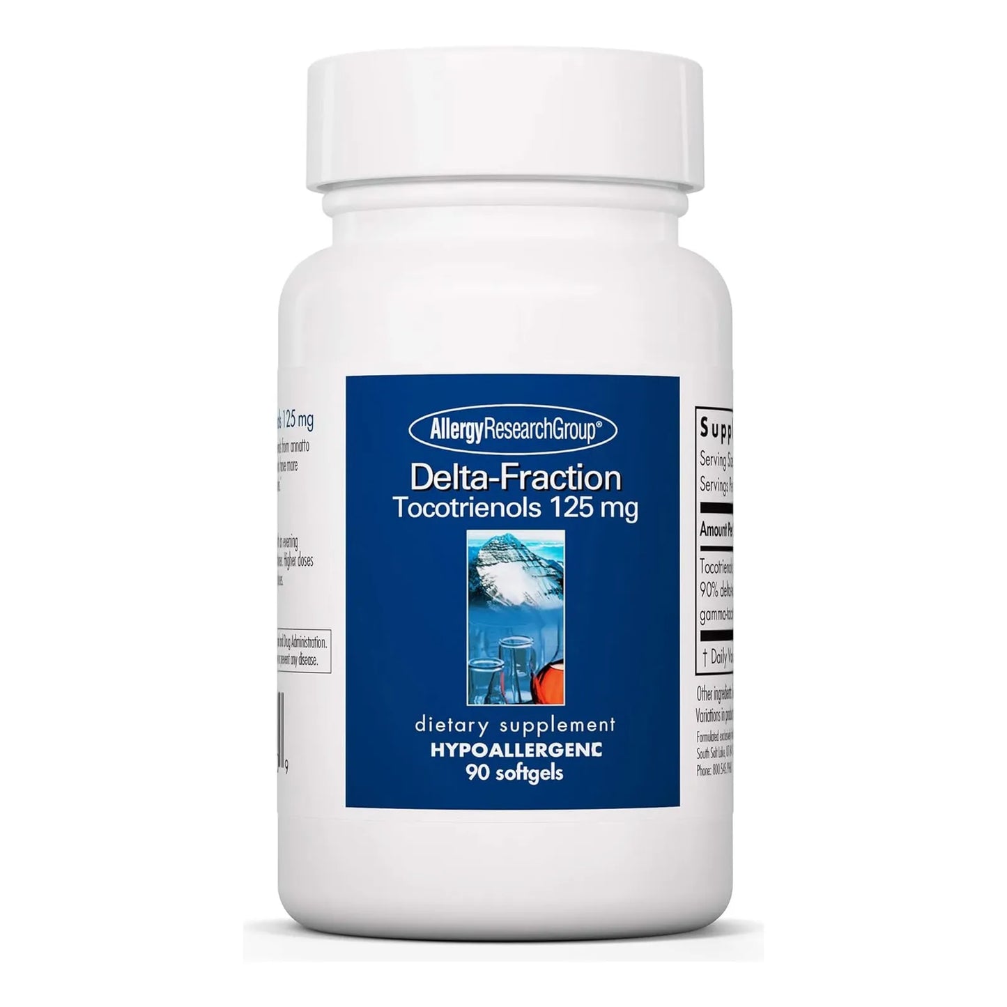 Tocotrienoles Delta Fraction 125 Mg Vitamina E Antioxidante Cardiaco 90 Caps