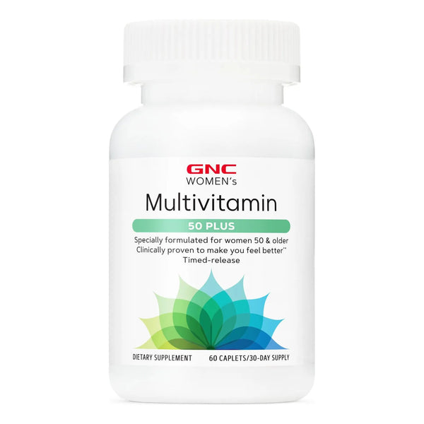 Multivitaminico 50 Plus Mujer Salud Huesos Ojos Memoria 60 Comprimidos
