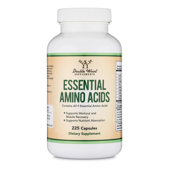 Double Wood 9 Aminoacidos Esenciales Premium 225 Cap - Imagen 5