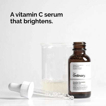 Suero De Vitamina C 12 Glucosido De Ascorbilo Para Piel Radiante Y Uniforme