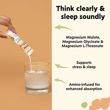 Polvo De Magnesio PYM Mood Glicinato L Treonato Malato 300g Apoyo Mental Y Sueño