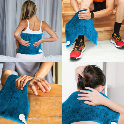 Almohadilla Termica Electrica Grande Para Aliviar Dolores Musculares Y Menstruales