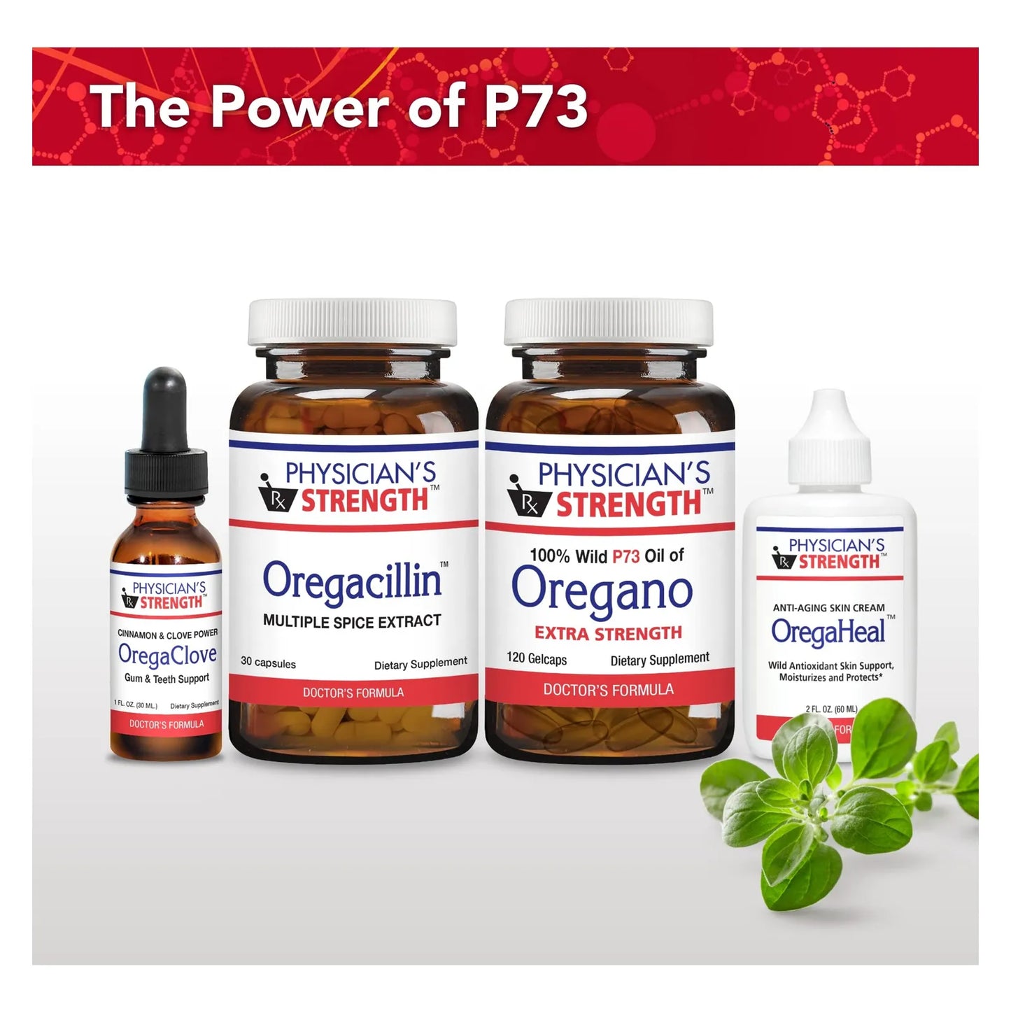 Oregacilina Extracto Especias 30 Capsulas Apoyo Salud Respiratoria Physicians Strength