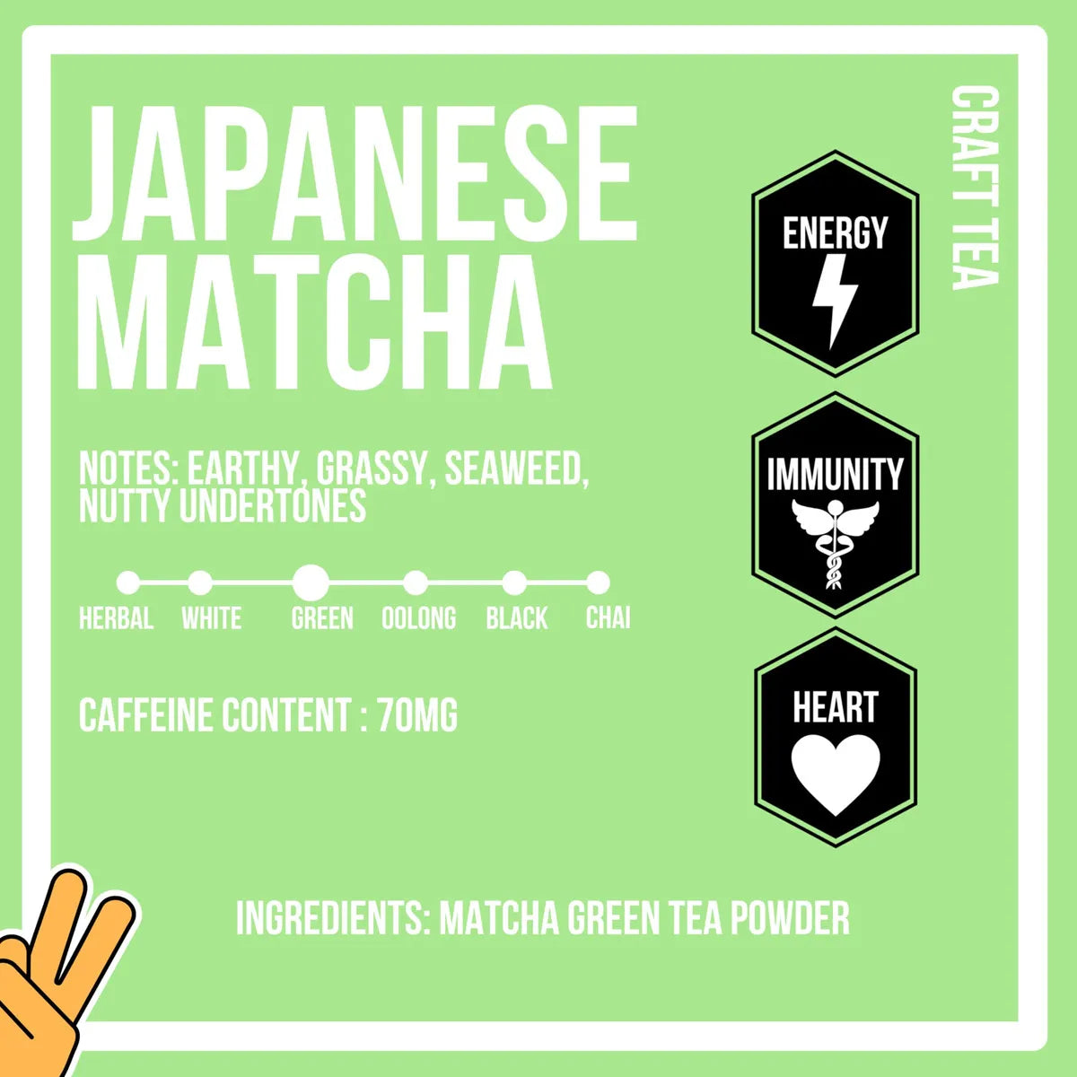 Té Verde Japonés Matcha Ceremonial Para Lattes 28g Energía Natural Antioxidante