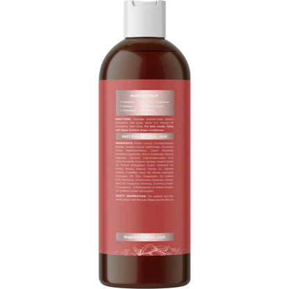 Champú De Argán Sin Sulfatos Maple Holistics Cabello Dañado Brillo Intenso