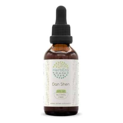 Tintura De Extracto De Hierbas Dan Shen 60 Ml Gotas Líquidas Natural Sin Alcohol